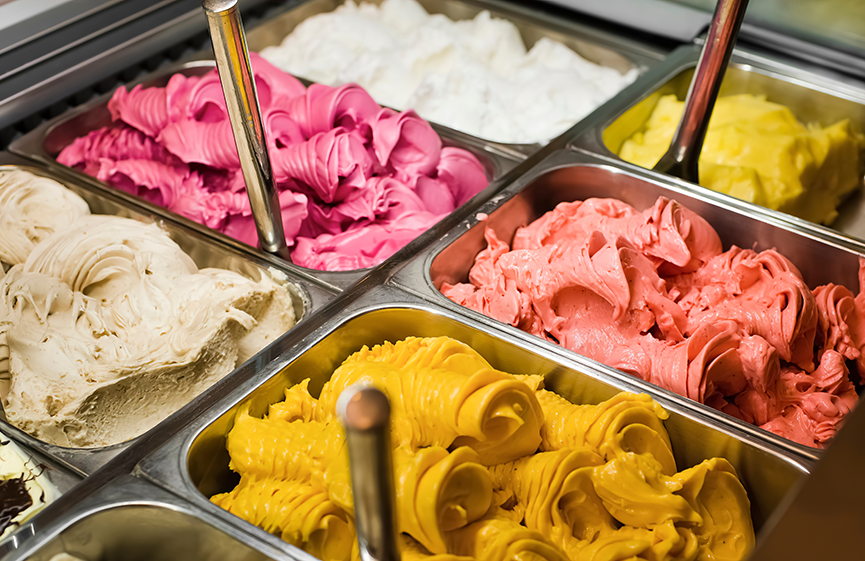 glaces