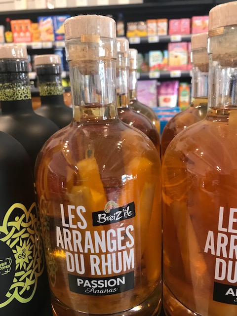 rhum arangé de region